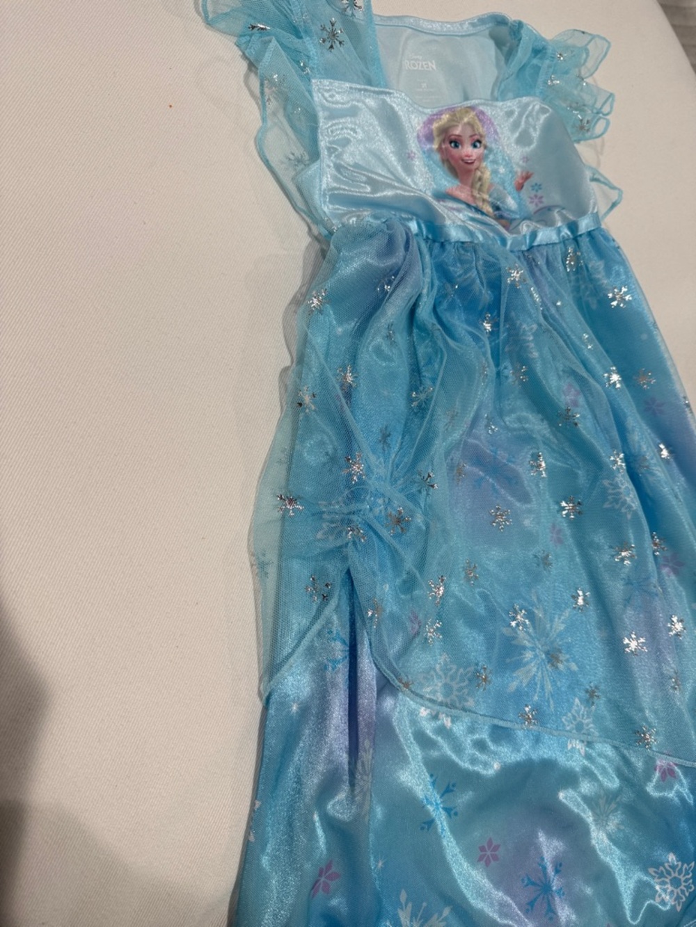 Disney Elsa Shimmery Ice-Blue Princess Gown